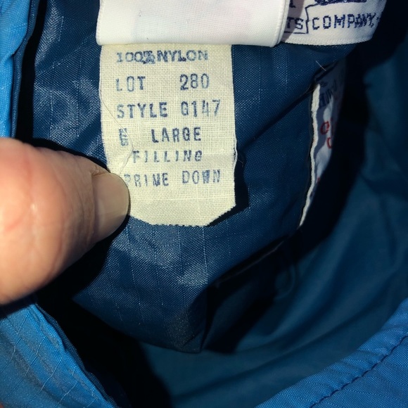 Vintage GERRY Quilted Down Reversible Vest Sz L - Picture 9 of 11